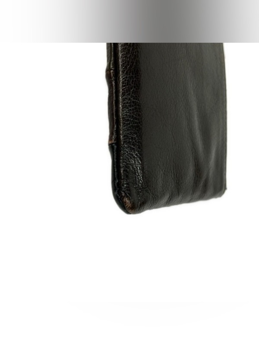 Vintage Céline Patchwork Leather Zip Pouch - Tricolor with Padlock - Picture 5 of 5